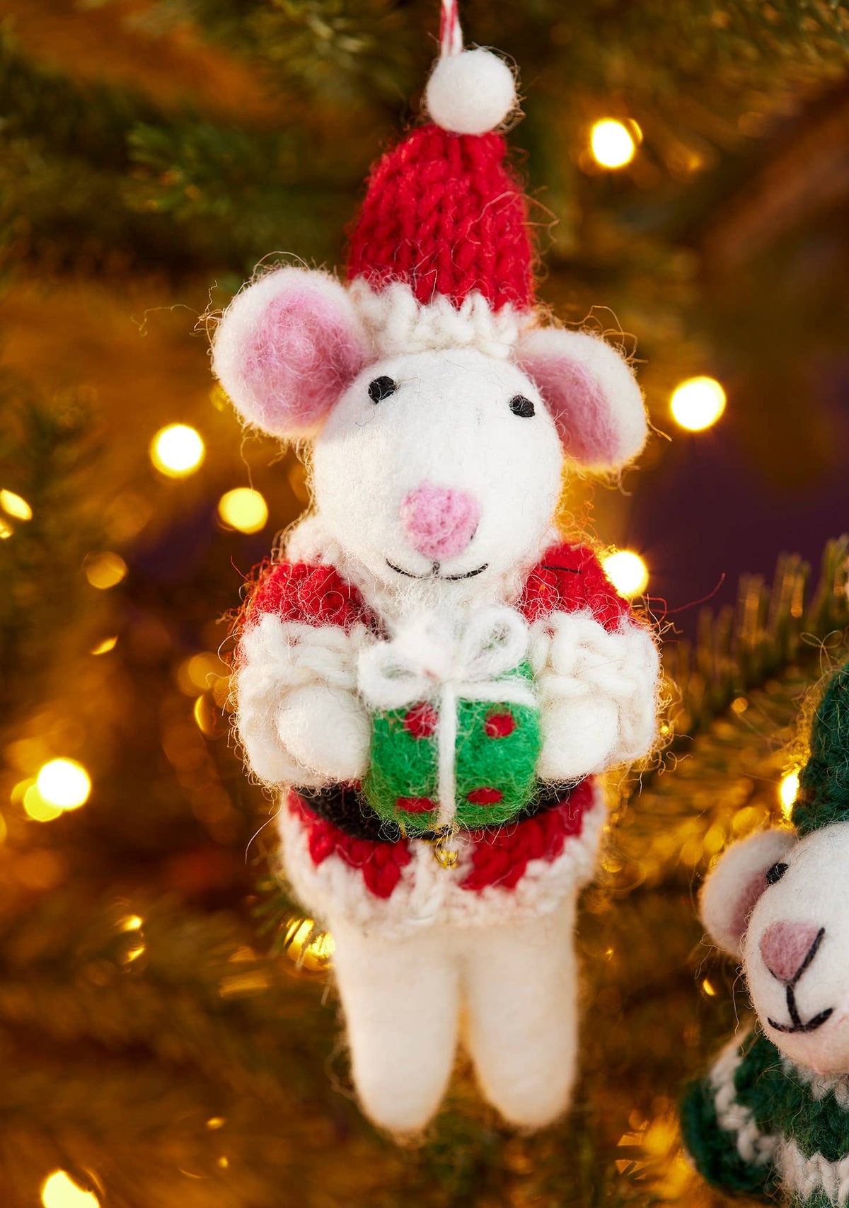 Felt Santa Elf Decoration