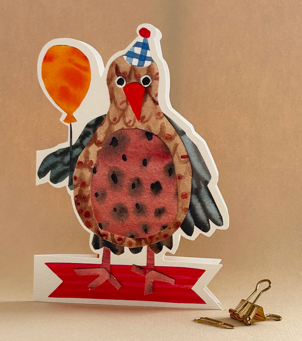 FP3592 Little Birdie Cut out Card