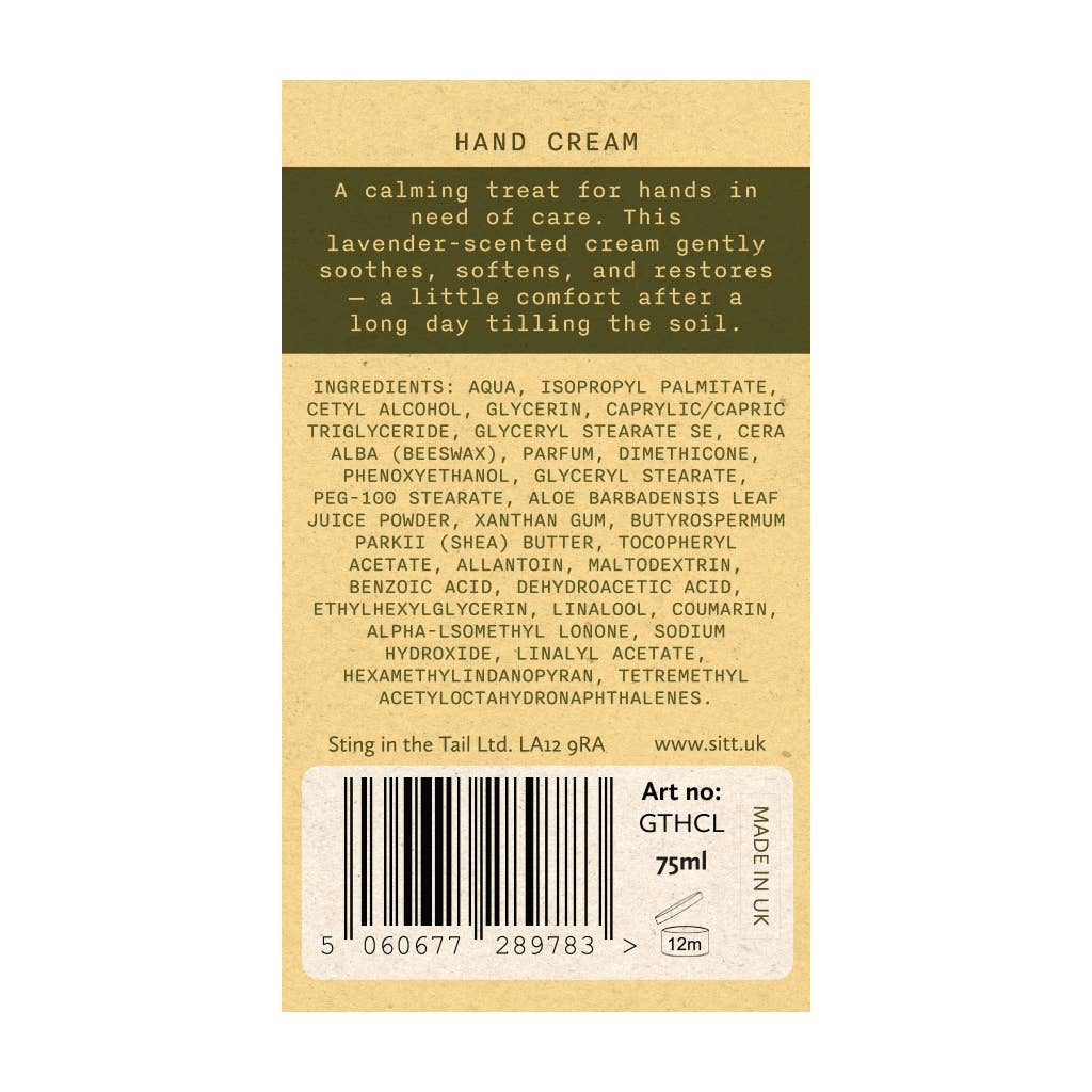 GARDENER'S COLLECTION - LAVENDER HAND CREAM