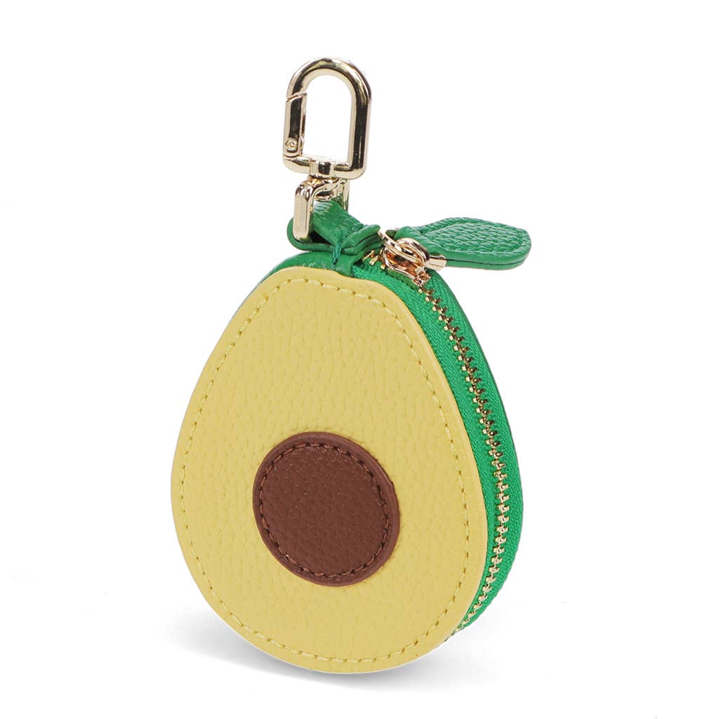 Fruity keyring bag charm - Avocado