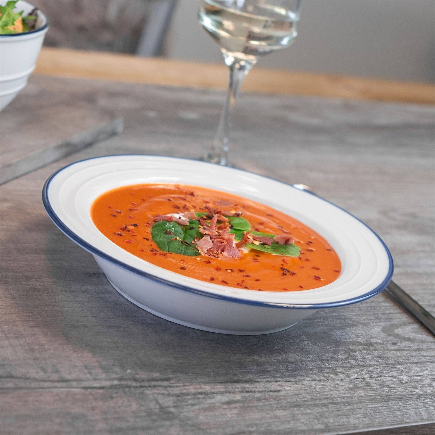 Nicola Spring Farmhouse Soup Plate - 22cm (9")