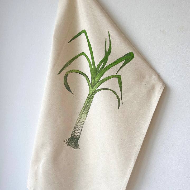 Leek Tea Towel