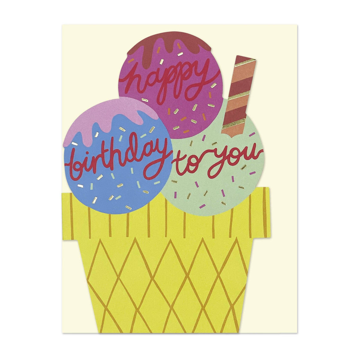 Happy Birthday To You Ice-cream (BRS17)