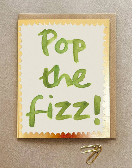 'Pop the Fizz!' Greetings Card - FP3465