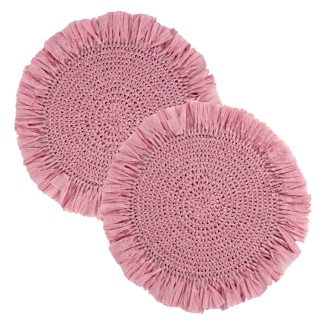 Colourful Raffia Placemats | Starter Set| Summer |