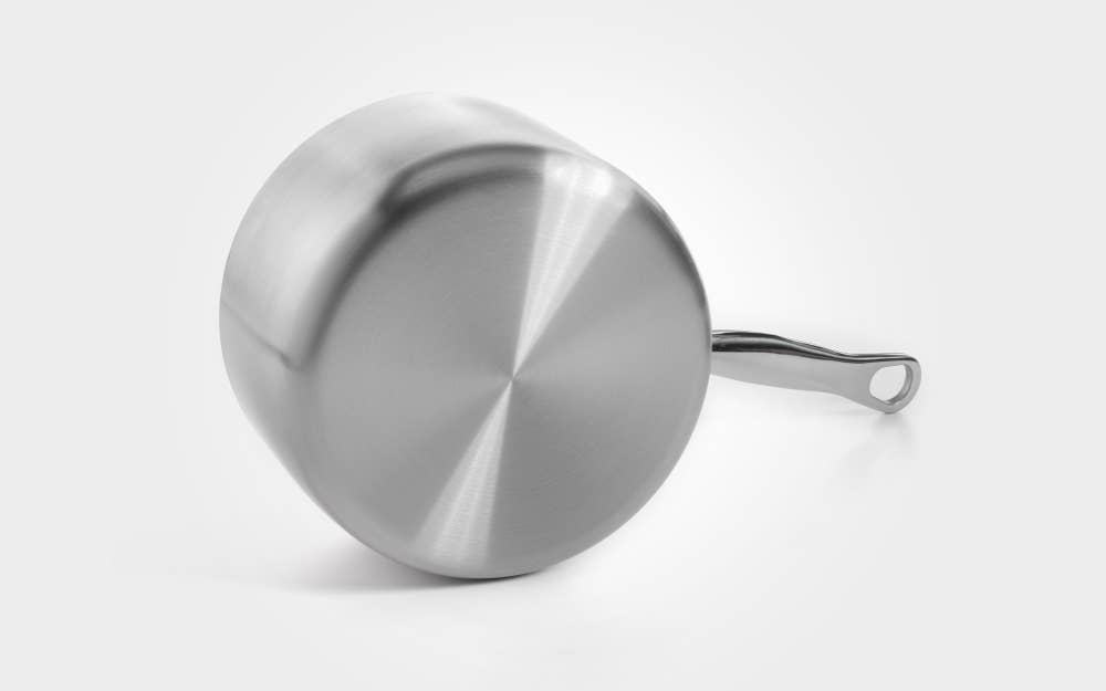 Classic 20cm Stainless Steel Triply Saucepan with Lid