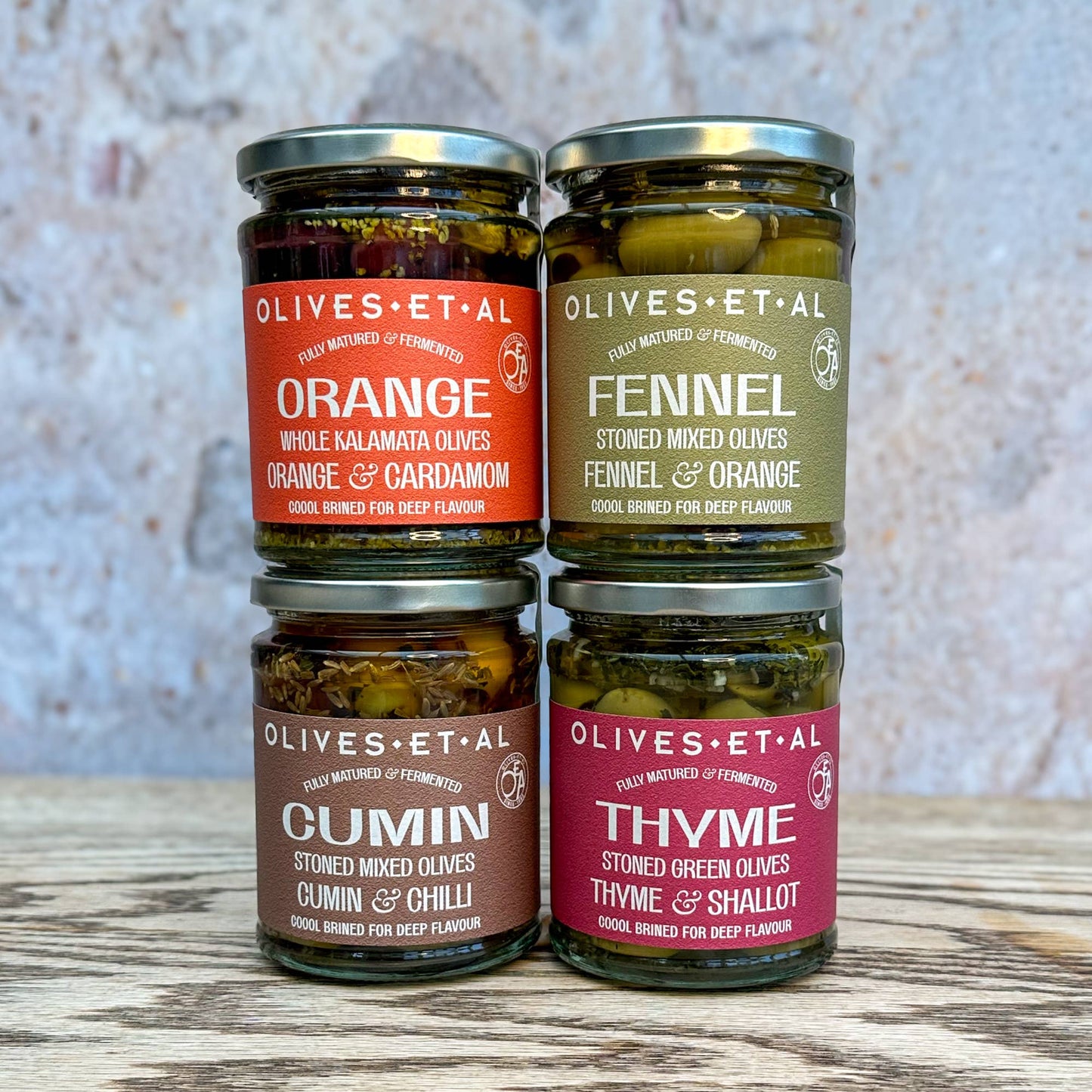 Thyme, Shallot & Lemon Pitted Green Olives
