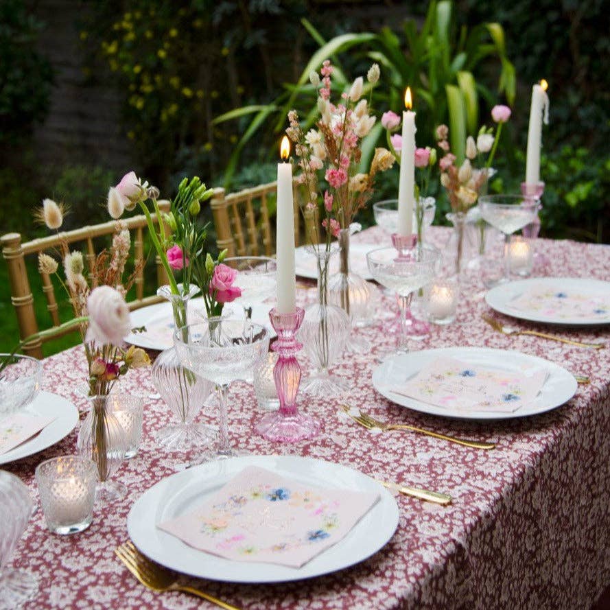 Glass Candle Holders | Starter Set | Warm Colours|Homeware |