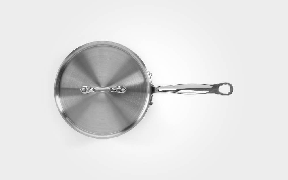 Classic 20cm Stainless Steel Triply Saucepan with Lid