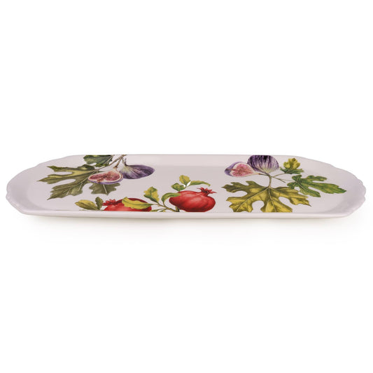 Large Rectangular Serving Platter - Fig & Pomegranate 4pk