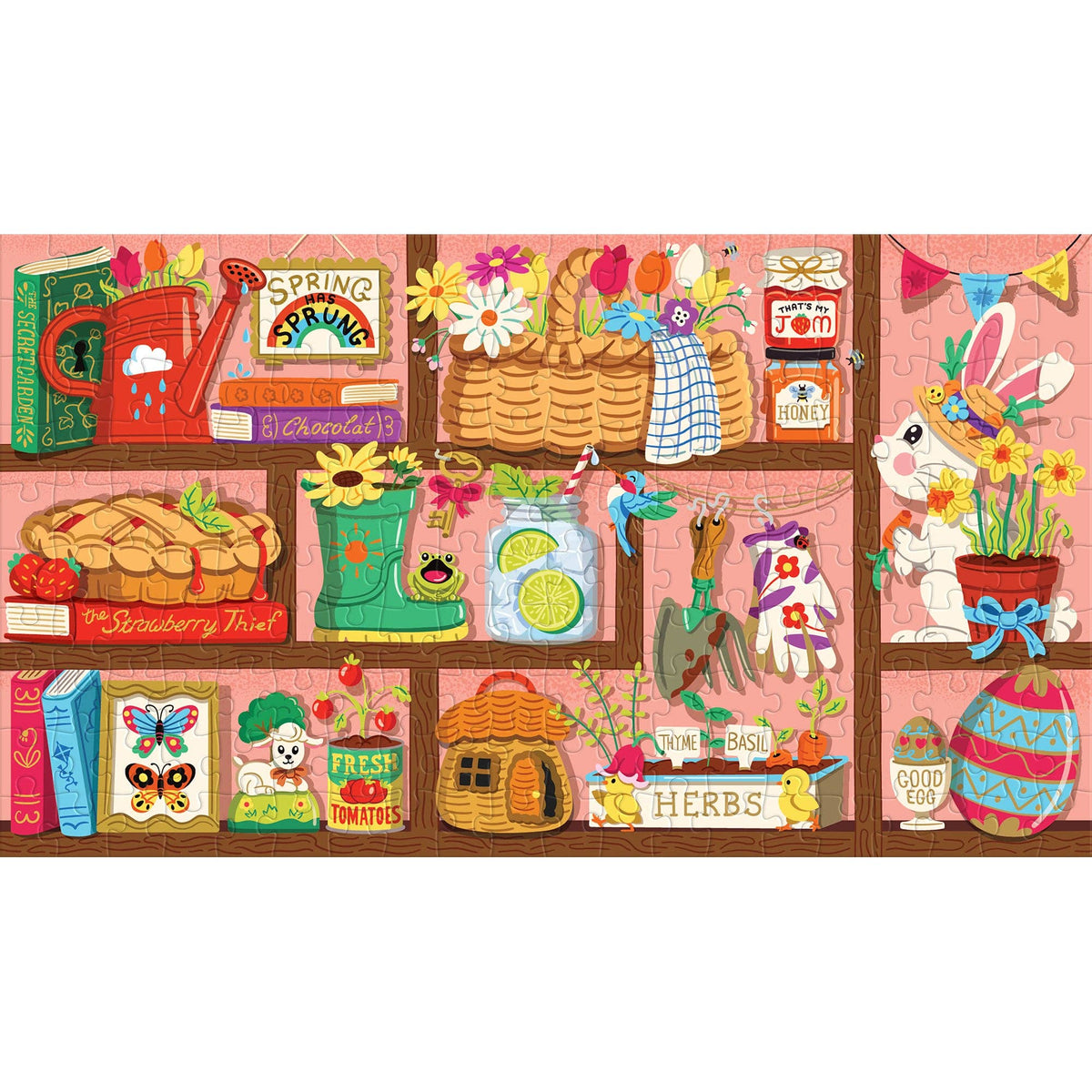 Spring Curiosities 200-piece Jigsaw Puzzle