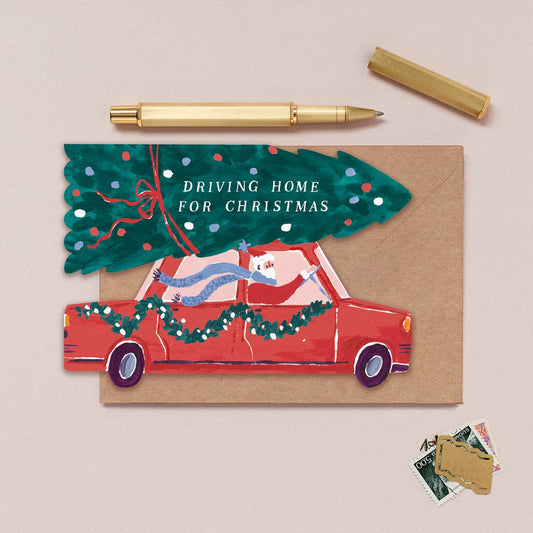 Driving Home For Christmas Card | Holiday Cards 2026