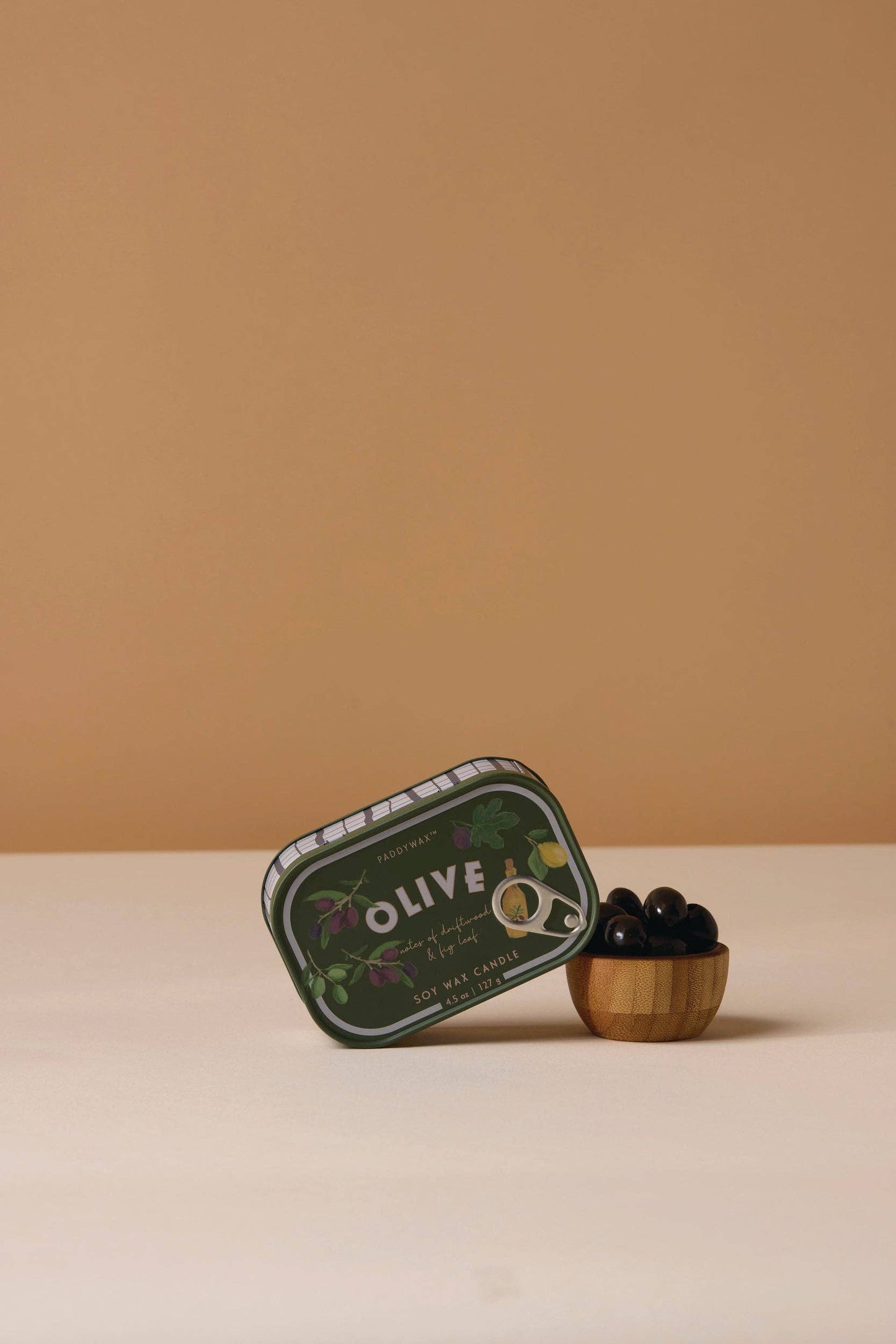 Paddywax Bistro Olive Ceramic Candle - Fig  Olive
