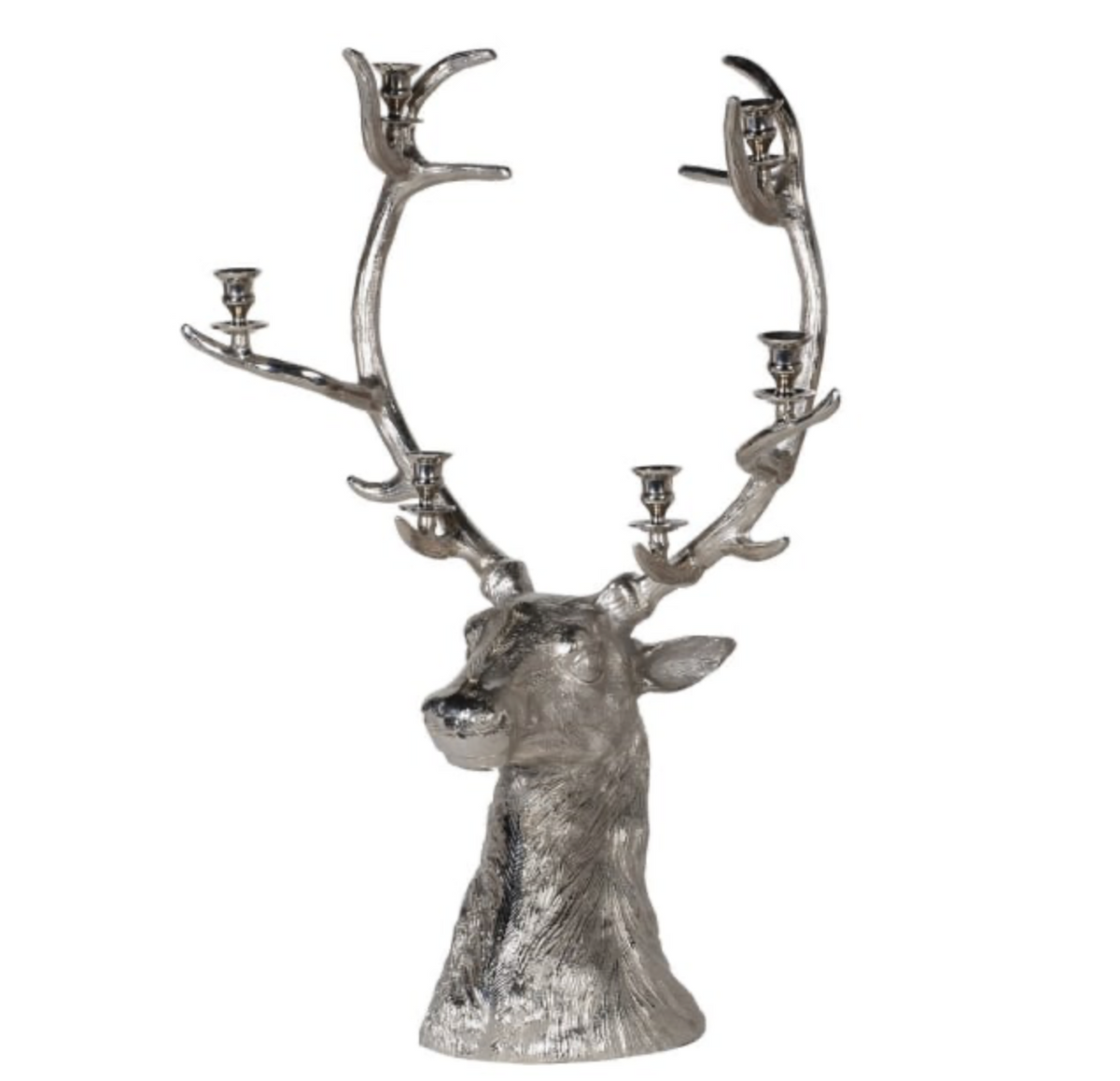 Large Stag Christmas Candle Holder