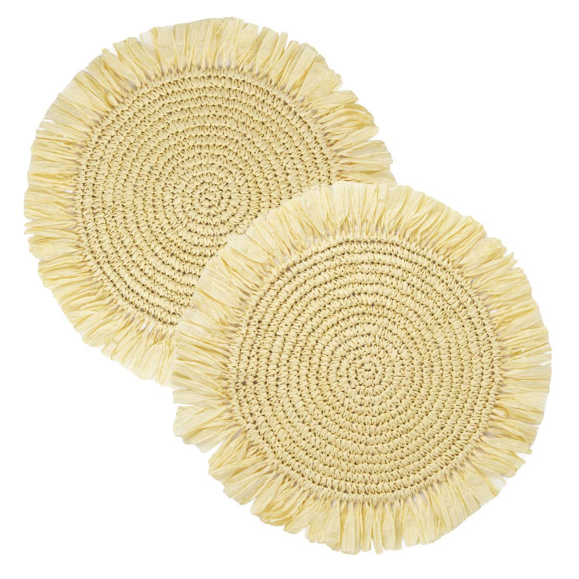 Colourful Raffia Placemats | Starter Set| Summer |