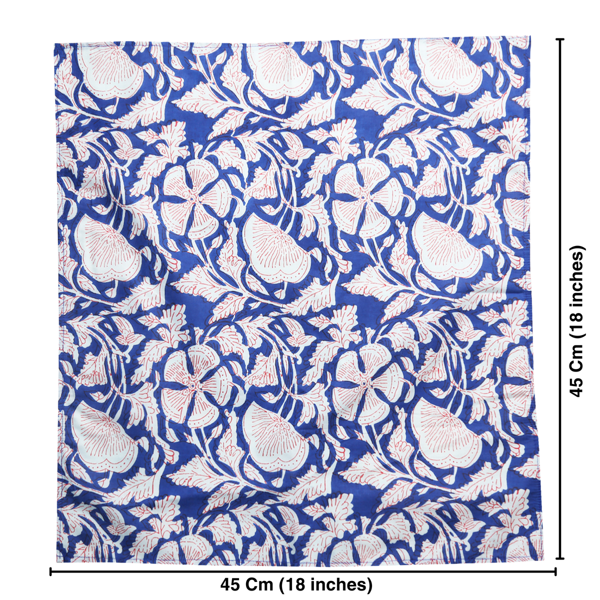 Dinner napkins  - Se of 10pc  Multicolor 18'' Napkins