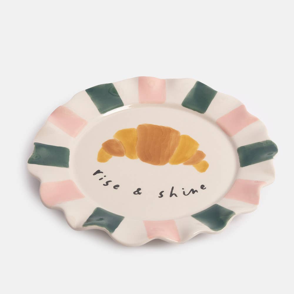 Rise & Shine Croissant Plate