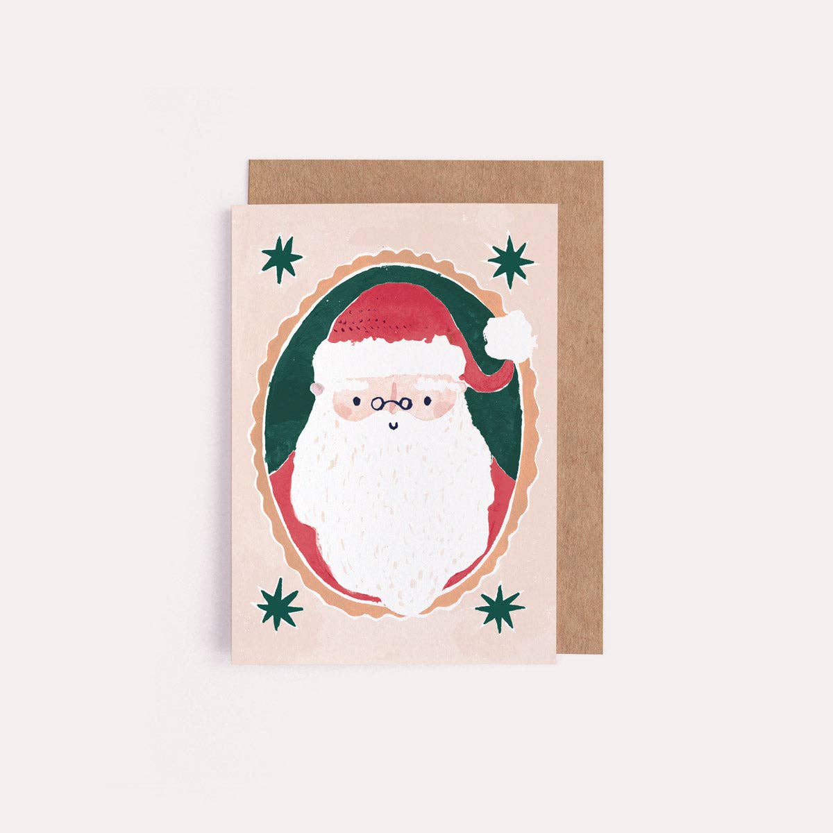 Santa Mini Christmas Card | Holiday Cards | Christmas 2026