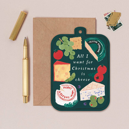 Cheeseboard Christmas Card | Holiday Cards | Christmas 2026