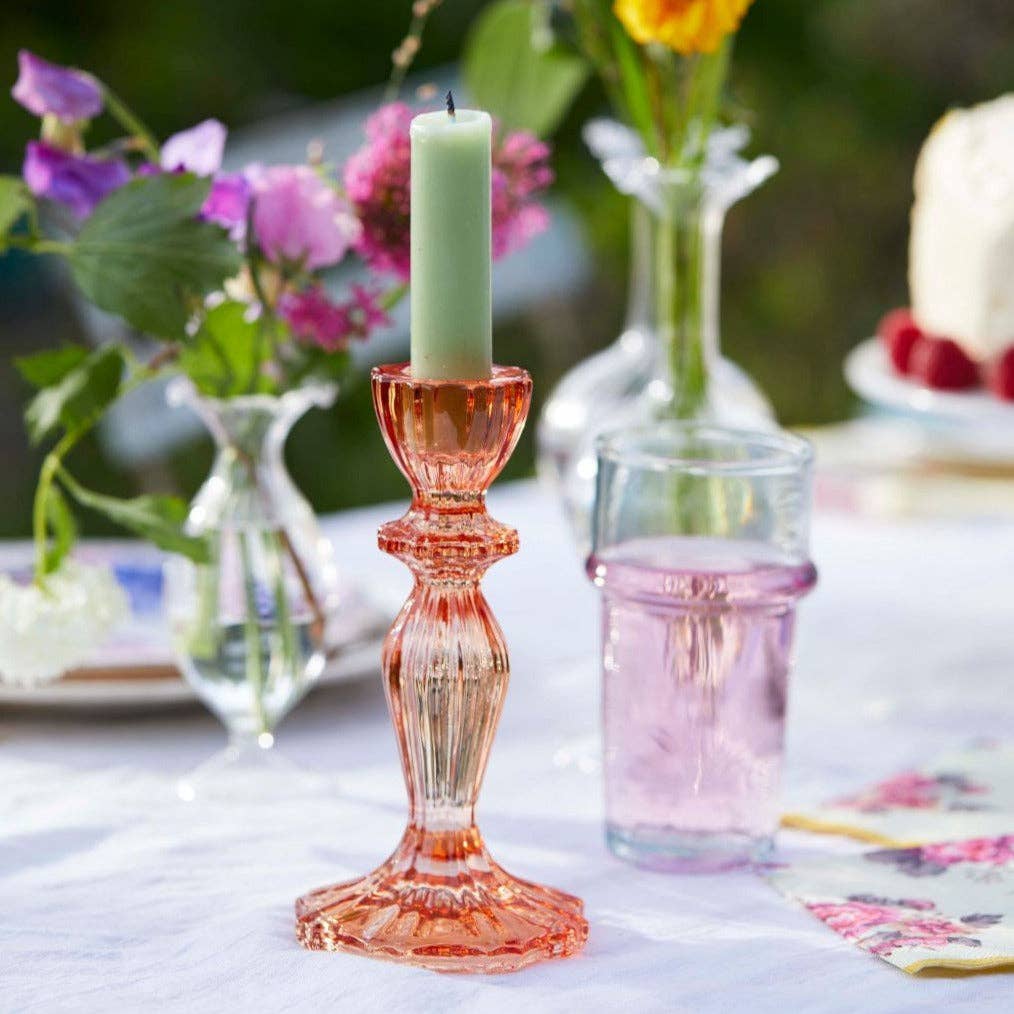 Glass Candle Holders | Starter Set | Warm Colours|Homeware |