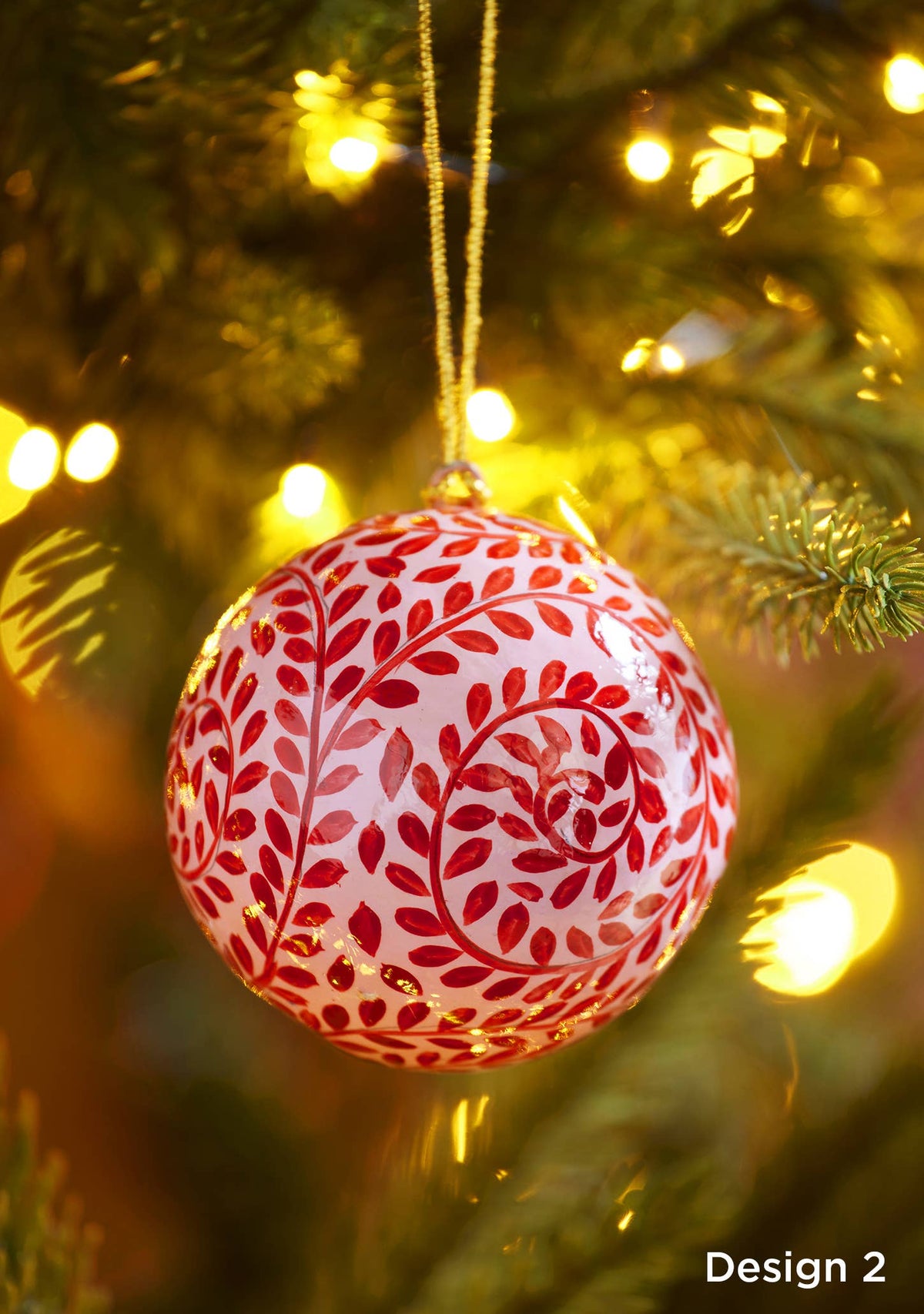 Large Hand Painted Kashmiri Bauble
