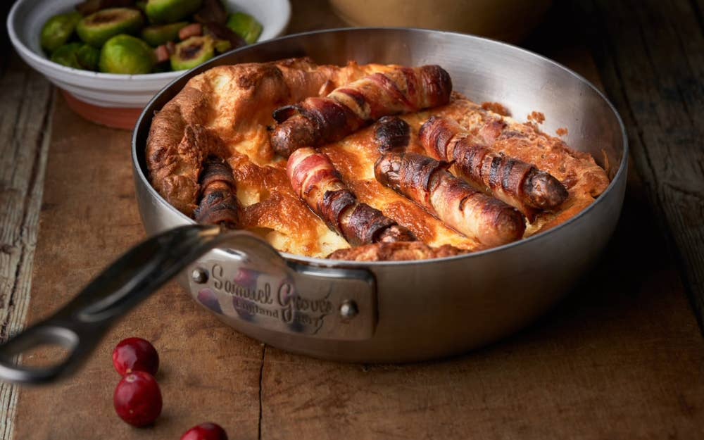 Classic 26cm Stainless Steel Triply Chefs Pan
