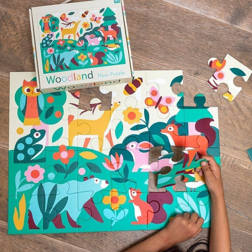 Floor Puzzle (24 Pieces) - Woodland