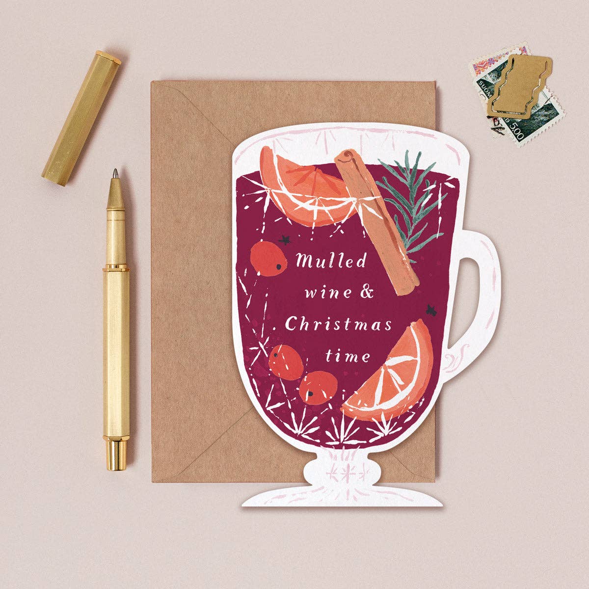 Mulled Wine Christmas Card | Holiday Cards | Christmas 2026