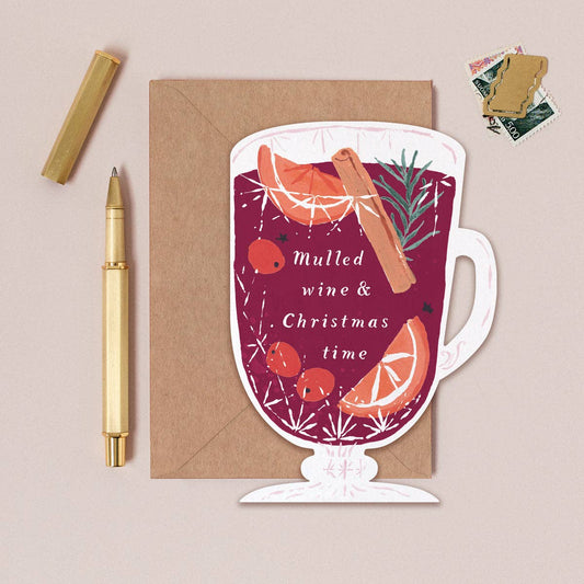Mulled Wine Christmas Card | Holiday Cards | Christmas 2026