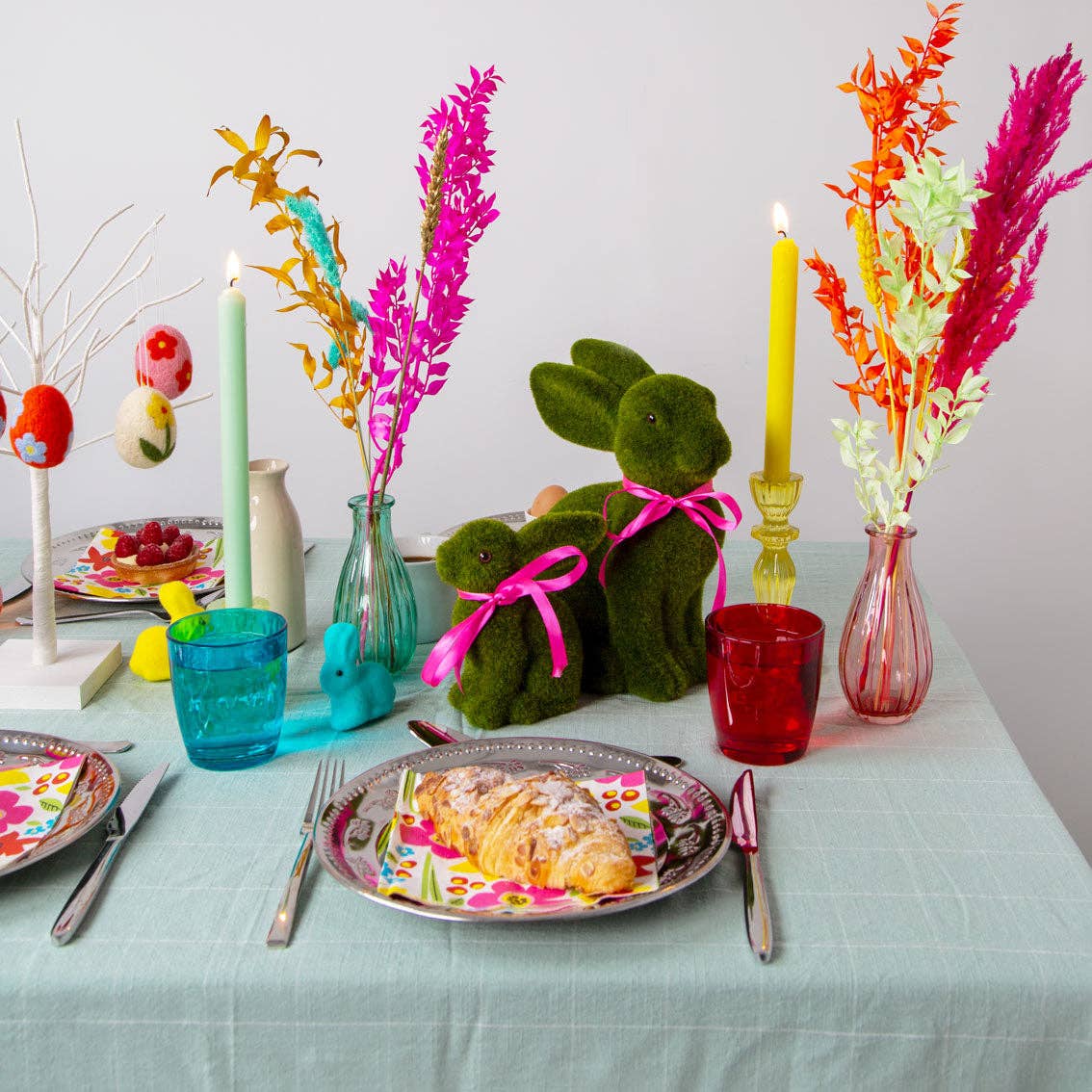 Glass Candle Holders | Starter Set | Warm Colours|Homeware |