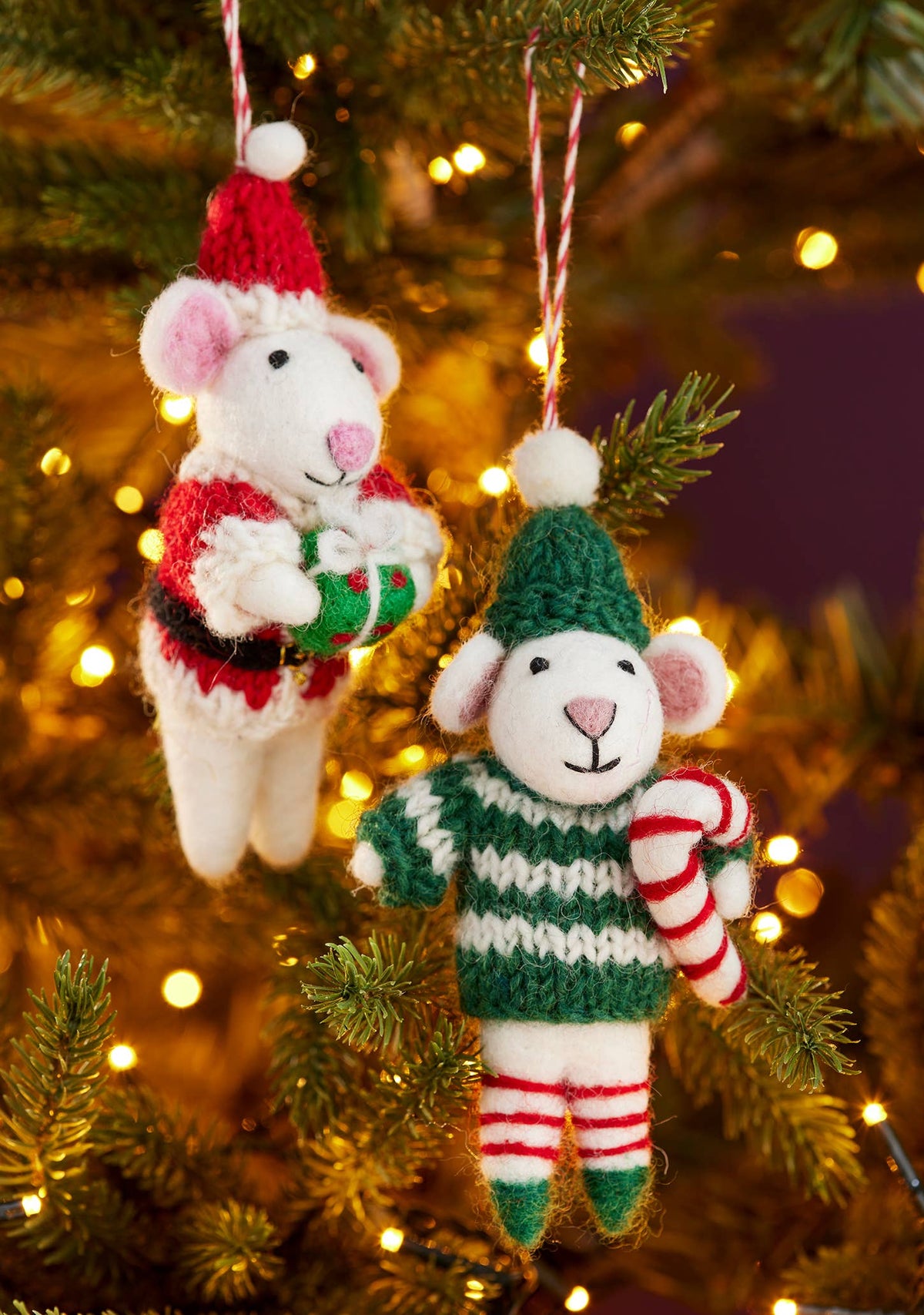 Felt Santa Elf Decoration