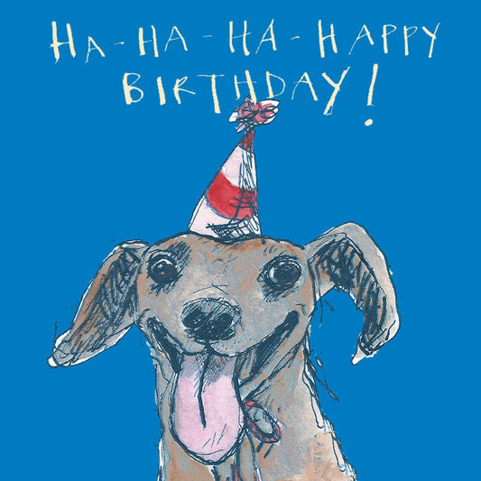 'Ha-ha-ha-ha Happy Birthday' Birthday Card , FP1046